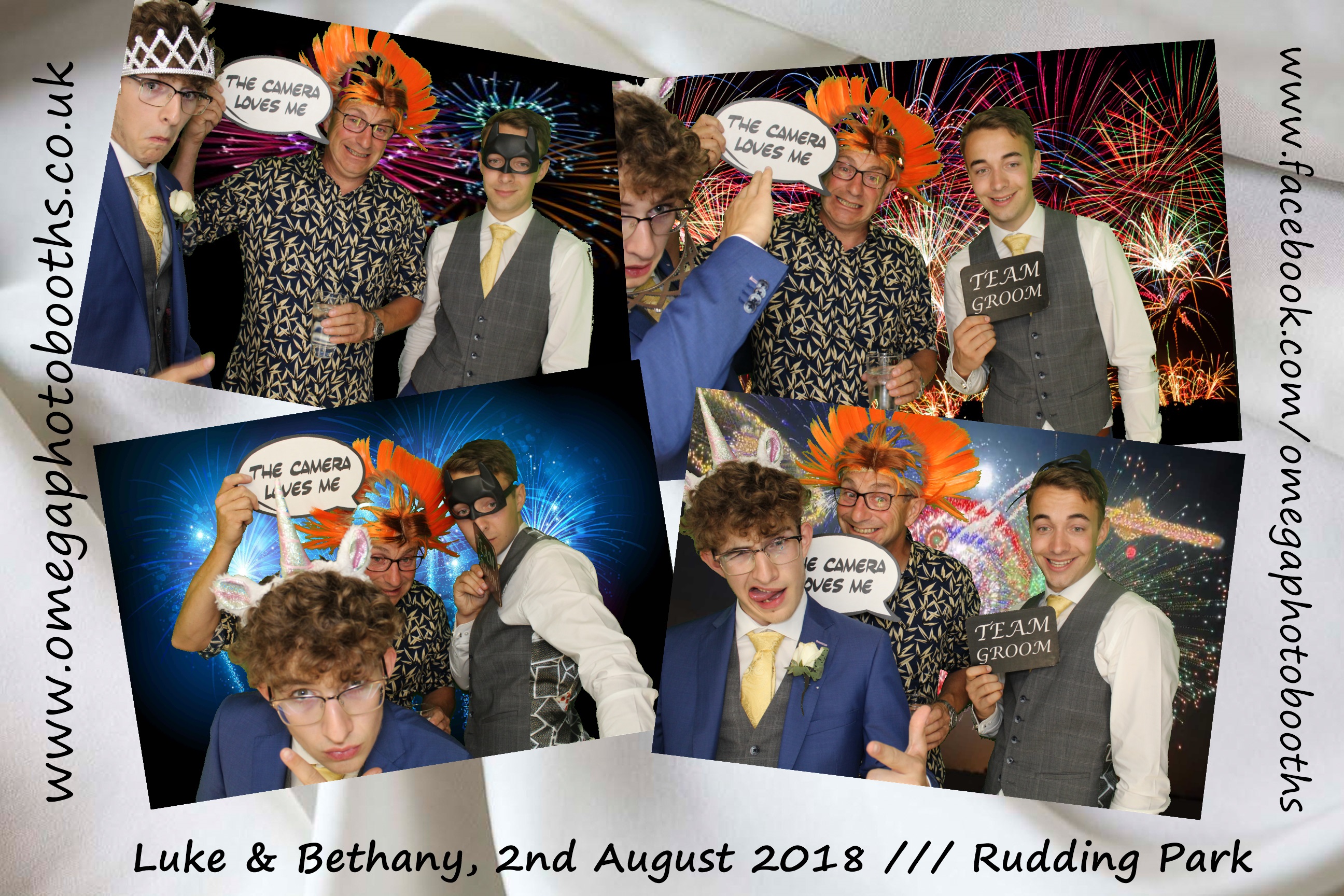 Luke and Beth's Wedding | View more photos from the event at gallery.omegaphotobooths.co.uk/u/Omega-Photobooths/Luke-and-Beths-Wedding